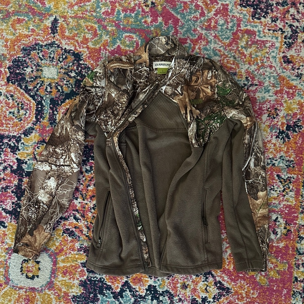 Magellan Outdoors Camouflage Utility Jacket